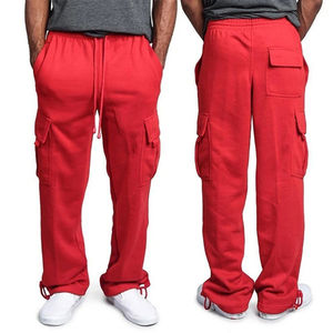 Nouveaux hommes décontractés cordon taille couleur unie poches pantalons pantalons de sport pantalons de survêtement pantalons d'entraînement - Product Image 4