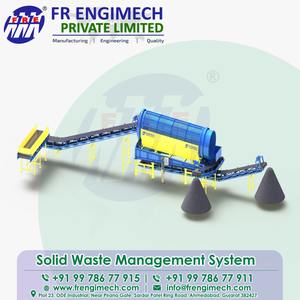 Installation de tri de déchets organiques à haute précision avec crible rotatif, technologies avancées, équipement de traitement des déchets écologique, 600 kg FR - Product Image 4
