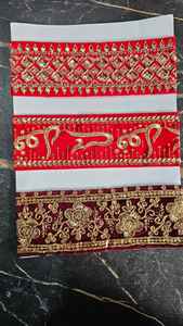 Wholesale Vintage Bag Strap High Quality Colorful Metallic Jacquard 2.5cm <b>Ribbon</b> <b>Decoration</b> Rolls Webbing - Product Image 4