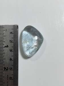 Piedra preciosa de cambio de color de corte de pera de Topacio azul natural para la fabricación de joyas - Product Image 4