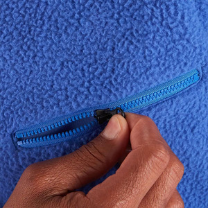 Chaqueta de lana Sherpa con cremallera cómoda más vendida, chaqueta de lana de invierno personalizada de poliéster para hombre - Product Image 3