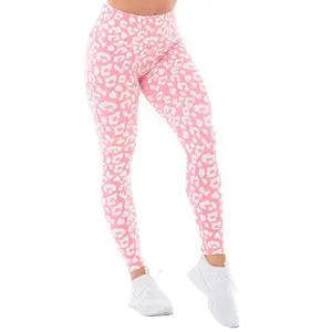 Quần Legging Không Đường May Tập Luyện Yoga Thể Thao Cho Nữ Quần Legging Nữ In Logo Tùy Chỉnh Có Túi Bán