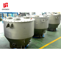 Bunker OEM en acier inoxydable 316L pour stockage scellé de poudres intermédiaires, capacité de 1m à 20m, formes personnalisées