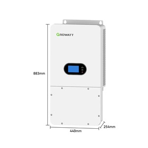 Onduleur solaire hybride monophasé Growatt SPM 8000-10000TL-HU 8 kW 10 kW avec batterie basse tension, prenant <span class=keywords><strong>en</strong></span> charge jusqu'à 6 unités <span class=keywords><strong>en</strong></span> <span class=keywords><strong>parallèle</strong></span> - Product Image 5