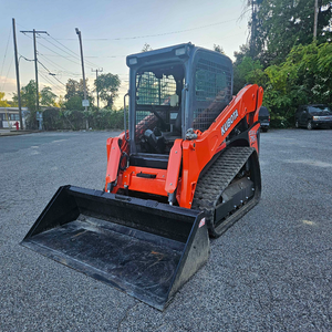 Meilleur prix Kubota Diesel chargeur frontal Skid Steer moteur sur chenilles pour l'agriculture et la construction livraison rapide en gros - Product Image 3