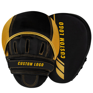 แผ่นซ้อมมวยแบบใหม่ล่าสุด สไตล์โดดเด่นสีขาวดำ ผลิตจากวัสดุสัมผัสนุ่มพิเศษ พร้อมโลโก้สั่งทำได้ - Product Image 1