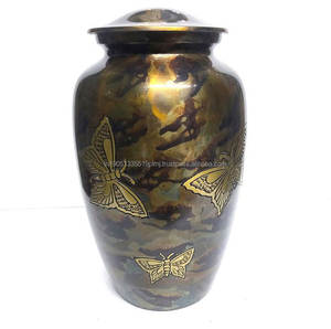 Urna de cremación de aluminio personalizada de alta calidad para cenizas humanas, urna conmemorativa de metal para guardar cenizas de adultos y mascotas. - Product Image 4