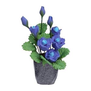 Maceta de plástico pequeña para decoración de habitaciones, accesorios de decoración para oficina y casa - Product Image 6