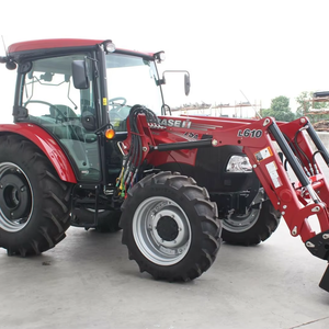 Case IH Farmall 75A Tractor Loader <b>Mirrors</b> 2 Remotes Skid Steer Attach 4 WD Weights <b>Instructors</b> Seat - Product Image 2