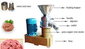 Machine à pâte d'arachide électrique de qualité supérieure, moulin à beurre de cacahuète, outil de broyage à vendre - Product Image 4