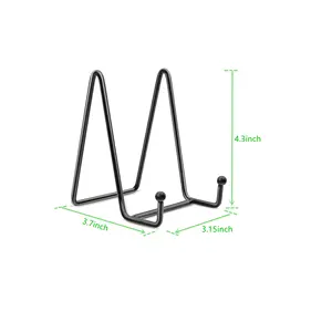Dudukan Pajangan Pelat Logam untuk Desain Pelat Berdiri Kerajinan dengan Penggunaan Buatan Tangan Sampel Gratis dengan Harga Terbaik