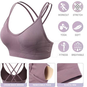 Soutien-gorge de sport de qualité supérieure pour femmes soutien-gorge de sport professionnel pour femmes nouveau design soutien-gorge de sport pour femmes - Product Image 5