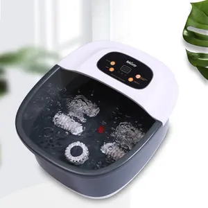 Health Care Portable Shiatsu Pedicure Light Relaxing Multifunction Foot Spa Bath Massage Machine with Heat