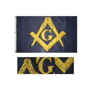 Bordado Mason Masonic 600d Bandera de nailon Heavy Duty Banner Bordado de alta calidad 2025 Nuevo personalizado Masons Banners - Product Image 2