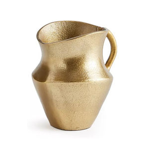 Florero de Metal de pieza atemporal para centros de mesa Vintage para decoración de mesa boda Hogar y eventos de Ambience Lifestyle - Product Image 5