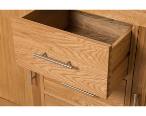 Gabinete de almacenamiento de madera de teca maciza para el hogar Diseño moderno Sala de estar y muebles de cocina para uso en comedor y hotel - Product Image 2