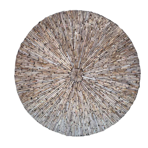 Mesa de centro rústica de nácar para sala de estar, muebles de decoración del hogar hechos a mano, Buen Precio de mayoristas de Vietnam - Product Image 2