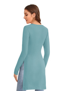 <b>High</b> Demand Customized Color Women's Formal <b>Top</b> Breathable Knitting for Casual Use Available in Bulk Quantity - Product Image 2
