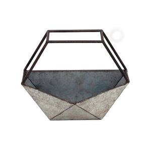 Modern Metal Flower <b>Pots</b> and Vases Garden Decoration Flower Plant <b>Pots</b> Large Metal Planter Galvanized Garden Hanging Flower <b>Pot</b> - Product Image 6