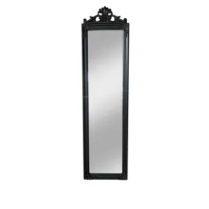 Top Selling Products wholesale buy At Lowest price Black Metal Framed big full length Long body Dressing Mirror For Home Decor