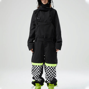 Nouveauté Pantalon de ski respirant en polaire Salopette de snowboard Design camouflage Coupe-vent Pantalon de ski grande taille pour femmes Montec - Product Image 5