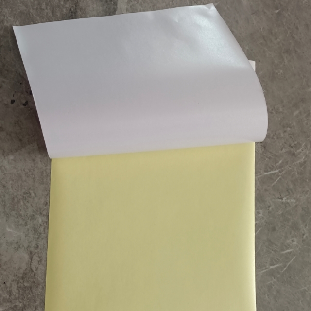 Cast Coated Self-adhesive Paper