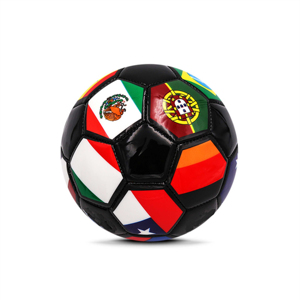 Custom <b>Mini</b> Flag Soccer <b>Ball</b> Machine Stitched Soft Sponge Backing Durable Rubber Bladder Ideal for Promotions Giveaways & Gifts - Product Image 3