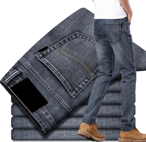 Célèbre look hommes Denim pantalon matériau Durable avec des couleurs différentes personnalisées dans le Top qualité OEM hommes Denim pantalon avec des prix bon marché - Product Image 1
