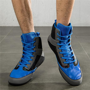 Customized High Quality <b>Men</b> Women Lightweight Breathable Anti-Slip Fashion Wrestling Boxing <b>Shoes</b> - Product Image 5
