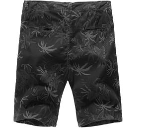 เสื้อนอกผ้าแคนวาสสีล้วนมีกระเป๋าสำหรับผู้ชายกางเกงขาสั้นคาร์โก้เนื้อผ้าบางใส่ลำลองสำหรับฤดูร้อน - Product Image 2