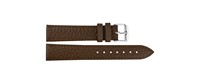 Bracelet de montre classique en cuir marron de haute qualité, bracelet de montre tendance, 8-24 mm, acier, résistant à l'eau, unisexe, logo personnalisé