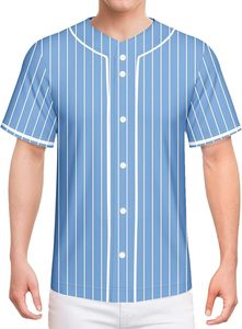 Venta al por mayor de manga corta con la mejor calidad logotipo personalizado béisbol Jersey Hombre Ropa Deportiva OEM diseño personalizado béisbol Jersey - Product Image 5