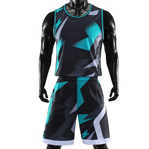 Uniforme de basket-ball personnalisé pour adulte, personnalisable avec votre propre logo, ensemble respirant en polyester 2025 à basse quantité minimale de commande, nouveauté 100% - Product Image 4