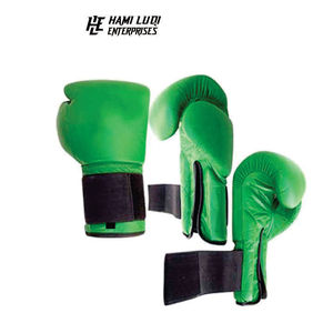 批发高品质定制MMA手套透气吸湿排汗钩环闭合PU材料成人使用 - Product Image 6