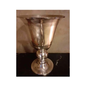 Florero antiguo de oro y plata para decoración del hogar, florero grande y mediano, accesorios para el hogar - Product Image 4