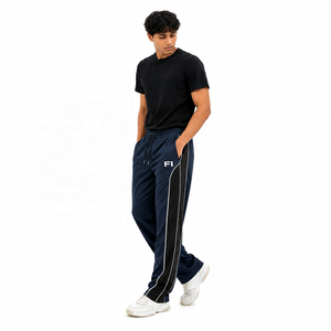 Wholesale <b>Athletic</b> men's pants Drawstring Elastic Waist Straight Leg Side Pocket Casual Sports Bottoms Custom Fit USA Supplier - Product Image 5