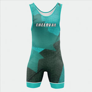 Nuevo Modelo 2026, Singlet de Lucha Libre Personalizado con Impresión por Transferencia de Calor, 100% Poliéster, Transpirable, de Secado Rápido, Alta Calidad, Personalizable - Product Image 3