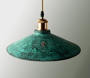 Lámpara colgante grande de diseño de hierro antiguo moderno, forma ovalada de altura ajustable, candelabros para el hogar, luces colgantes - Product Image 4