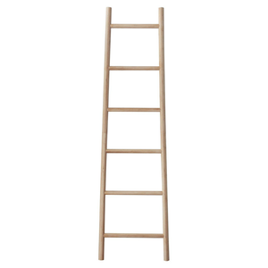 Échelle en bambou: le décor en bambou facile à utiliser du Vietnam, parfait pour accrocher des objets en bambou et rehausser l'esthétique de la maison moderne - Product Image 1