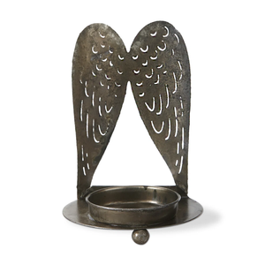 Exclusive wrought iron Tea Light candle holder with vintage black finished & intricate for premium home decor & ambiance setting - Product Image 6