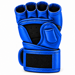 Guantes de Entrenamiento de MMA de Medio Dedo en Cuero PU para Adultos, para Muay Thai, Kickboxing y Grappling, Equipo de Artes Marciales - Product Image 2