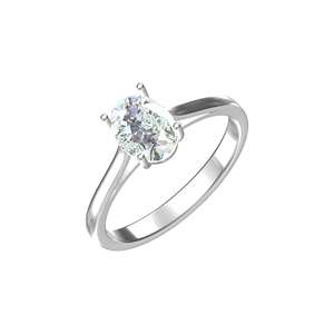 แหวนเพชรผู้หญิง Celavo Shimmer Elegance ดีไซน์ทันสมัย สวยงาม คุณภาพสูง ทอง 10K/14K/18K เพชรเลี้ยงในห้องปฏิบัติการ ทรงบริลเลียนท์ ชุบโรเดียม - Product Image 1