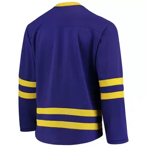 Jersey de Hockey sobre Hielo de Poliéster de Alta Calidad, Diseño Libre, Impresión por Sublimación, Logotipo Bordado, Jersey de Hockey sobre Hielo Personalizado - Product Image 6