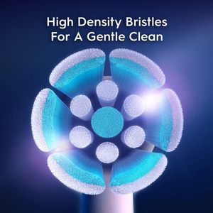 Têtes de brosse de rechange Oral-B iO Series Gentle Care pour brosse à dents électrique Oral-B, lot de 2, blanc - Product Image 5