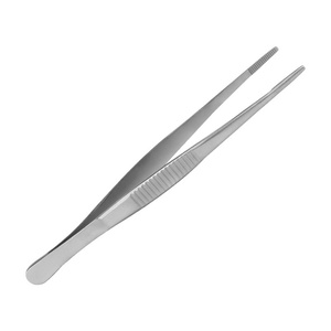 Fórceps de tejido Micro Adson de 12cm con certificación Ce de la mejor calidad, 1x2 dientes, instrumentos alemanes de acero inoxidable, instrumentos quirúrgicos básicos - Product Image 2