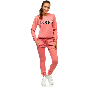 Ensemble de survêtement décontracté pour femme, coupe régulière, léger et respirant, en polyester/coton, idéal pour l'hiver – Meilleures ventes - Product Image 1