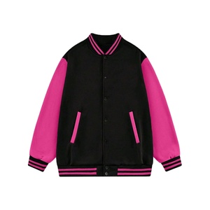 แจ็คเก็ตวาร์ซิตี้ขนสัตว์แท้ 100% สำหรับฤดูหนาว แบบขายส่ง สั่งทำได้ ไซส์ใหญ่พิเศษ แจ็คเก็ตหนังแท้สำหรับผู้ชาย - Product Image 1