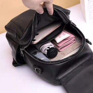 กระเป๋าหนังสะพายหลังใส่โทรศัพท์กระเป๋าเป้หนังแท้ของผู้หญิงกระเป๋าหนังวัวชั้นบนสุดแฟชั่นของขวัญวาเลนไทน์20-35L ทุกฤดูกาล - Product Image 4