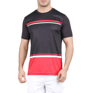 Camisetas duraderas de sublimación de poliéster con estampado personalizado vibrante 100% poliéster comodidad de secado rápido y servicio de marca OEM - Product Image 1