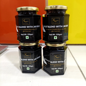 Résine de Shilajit de l'Himalaya pure de marque privée, mélange d'or 24 carats |   Bouteille d'énergie de qualité supérieure 99% de qualité alimentaire, récoltée à l'état sauvage - Product Image 6